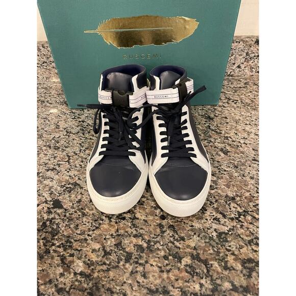 Men\'s Size 7 Buscemi Black High Tops in Box with Dustbag SPB-JB 337657 main image 8